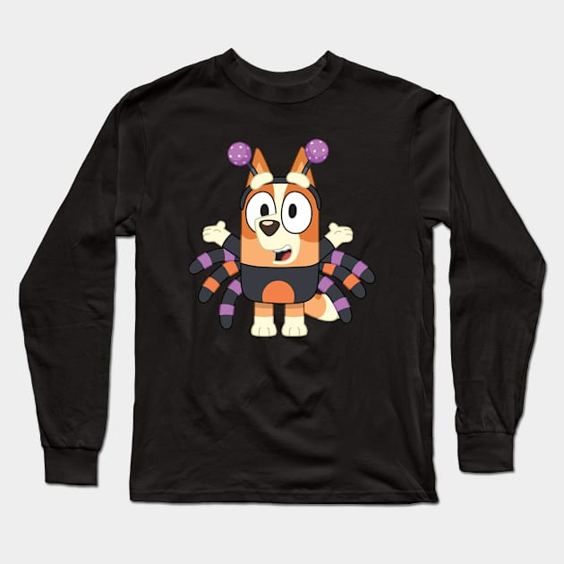 Halloween Bingo Spider Long Sleeve T-Shirt by andiporen